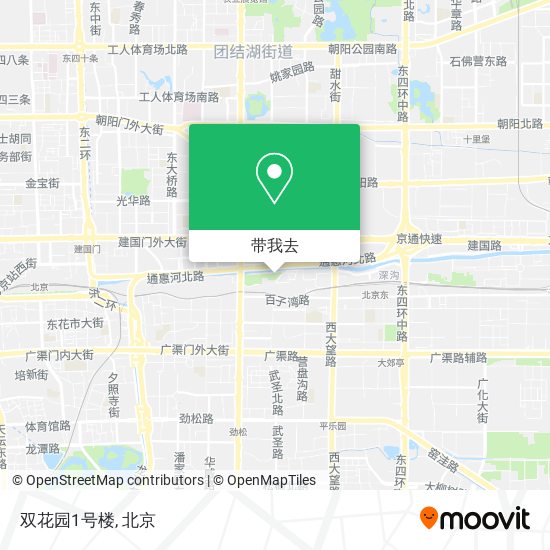 双花园1号楼地图