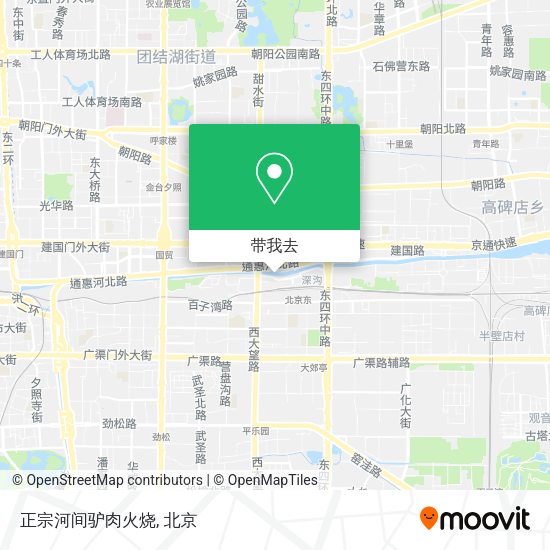 正宗河间驴肉火烧地图