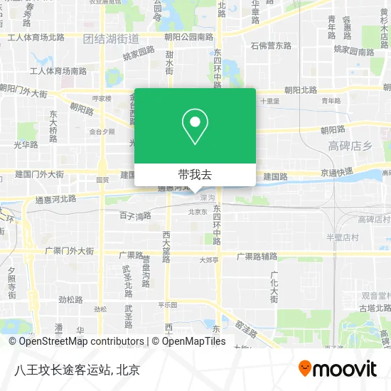 八王坟长途客运站地图