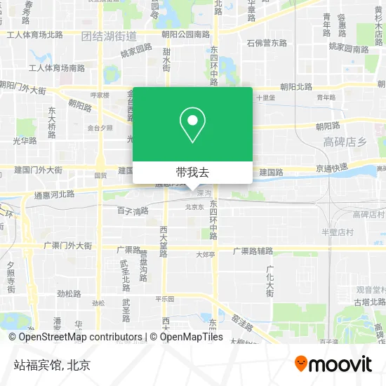站福宾馆地图