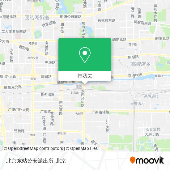 北京东站公安派出所地图
