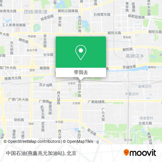 中国石油(燕鑫兆元加油站)地图