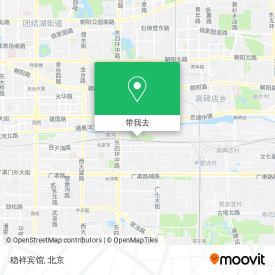 稳祥宾馆地图