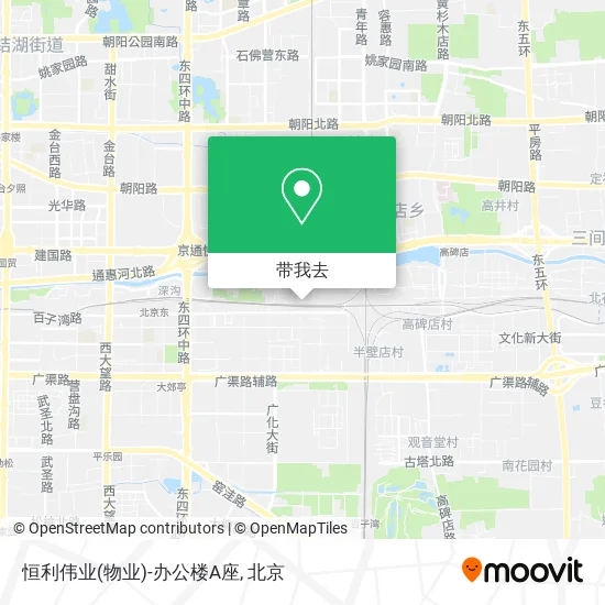 恒利伟业(物业)-办公楼A座地图