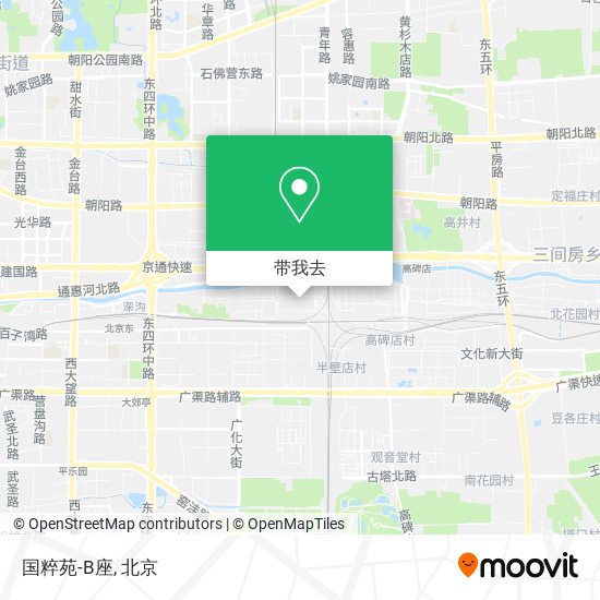 国粹苑-B座地图