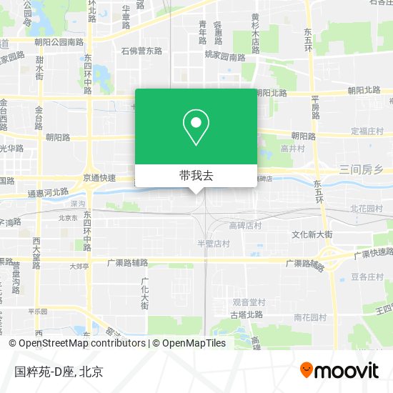 国粹苑-D座地图