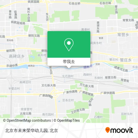 北京市未来荣华幼儿园地图