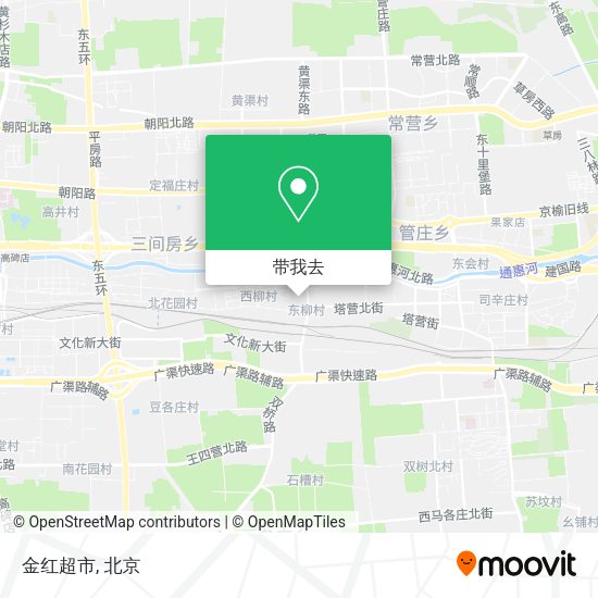 金红超市地图