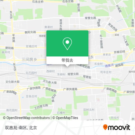 双惠苑-南区地图