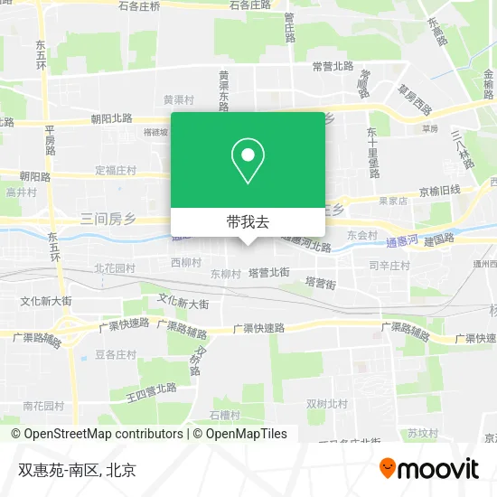 双惠苑-南区地图