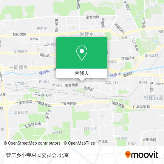 管庄乡小寺村民委员会地图