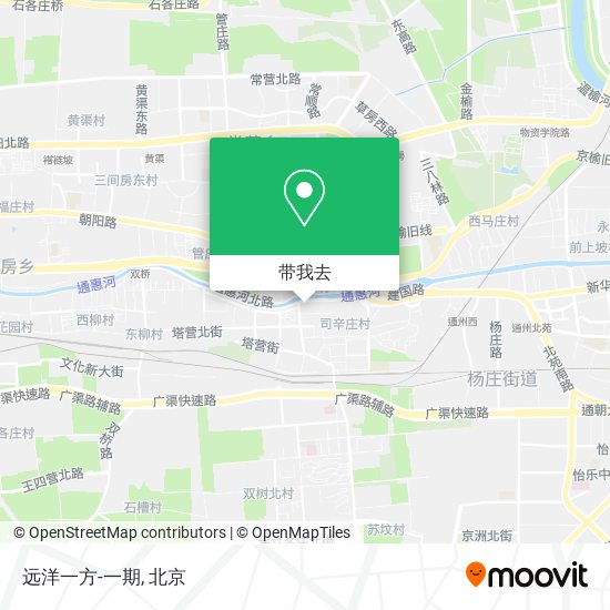 远洋一方-一期地图