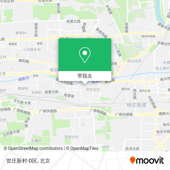 管庄新村-D区地图