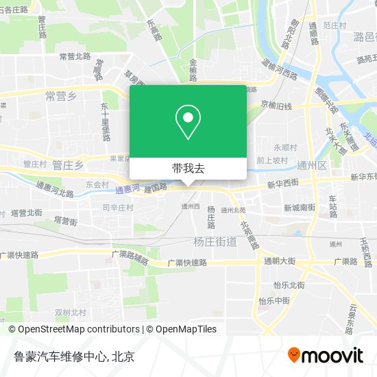 鲁蒙汽车维修中心地图