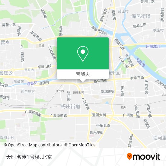 天时名苑1号楼地图