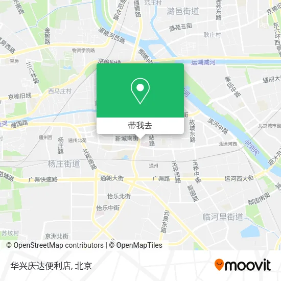 华兴庆达便利店地图