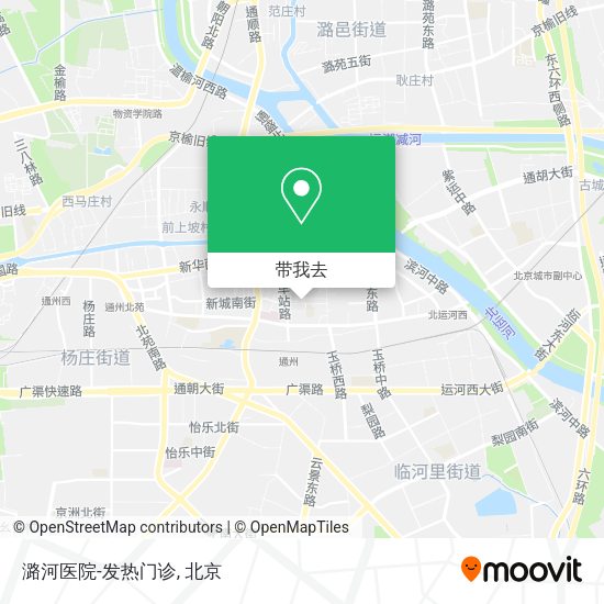 潞河医院-发热门诊地图