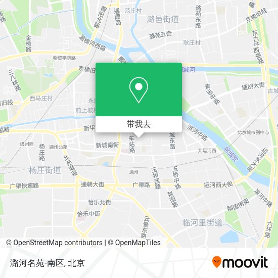 潞河名苑-南区地图