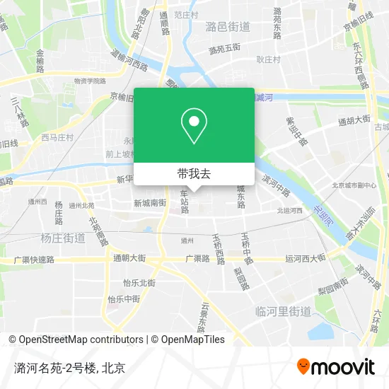 潞河名苑-2号楼地图
