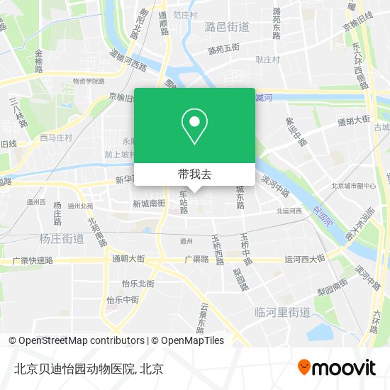 北京贝迪怡园动物医院地图