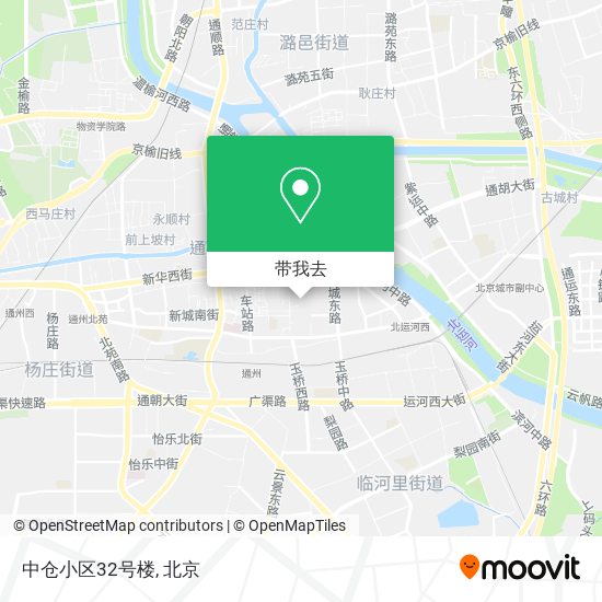 中仓小区32号楼地图