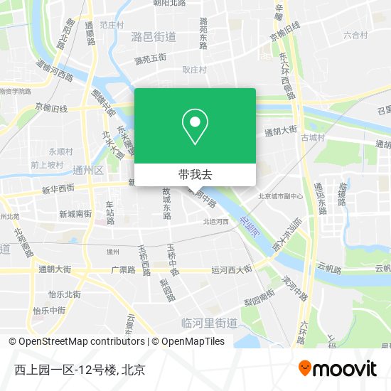 西上园一区-12号楼地图