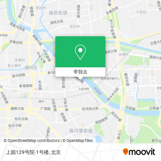 上园129号院-1号楼地图