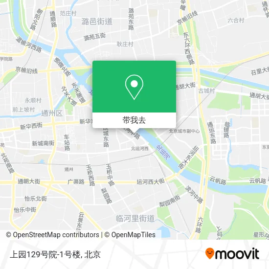 上园129号院-1号楼地图