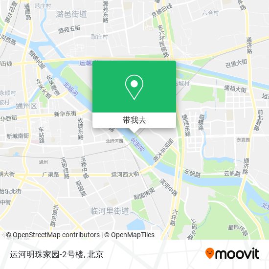 运河明珠家园-2号楼地图