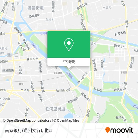 南京银行(通州支行)地图