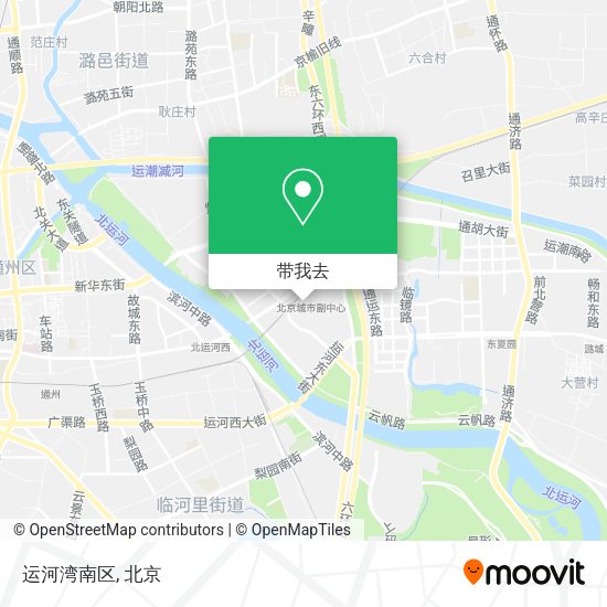 运河湾南区地图