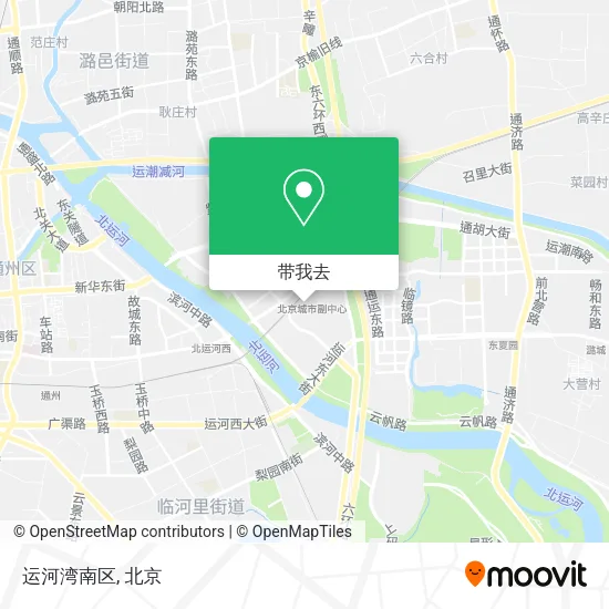运河湾南区地图