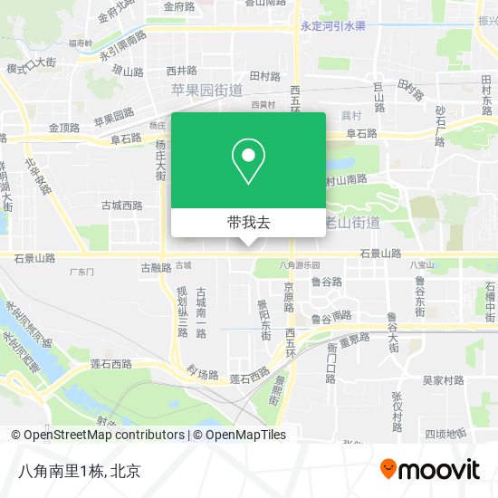 八角南里1栋地图