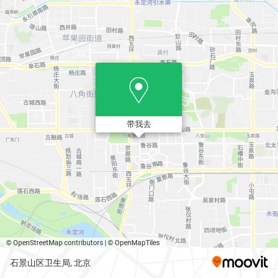 石景山区卫生局地图