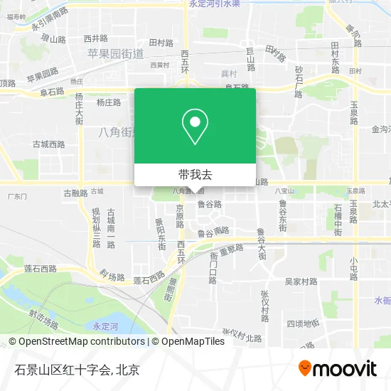 石景山区红十字会地图