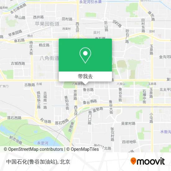 中国石化(鲁谷加油站)地图
