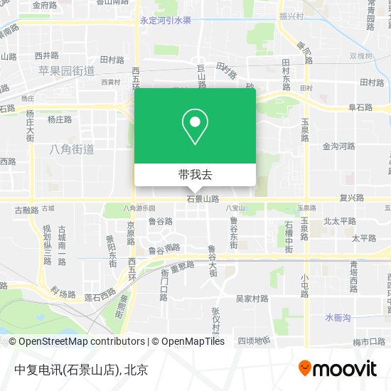 中复电讯(石景山店)地图