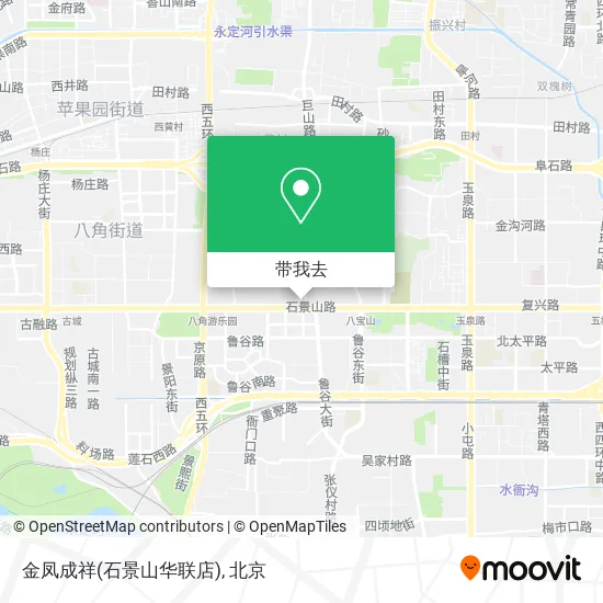 金凤成祥(石景山华联店)地图