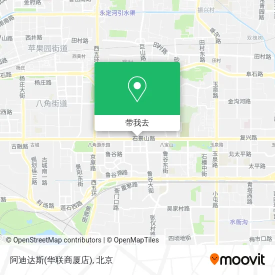 阿迪达斯(华联商厦店)地图