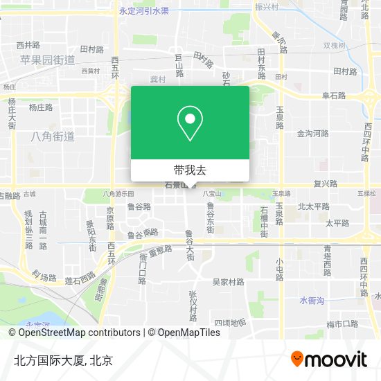 北方国际大厦地图