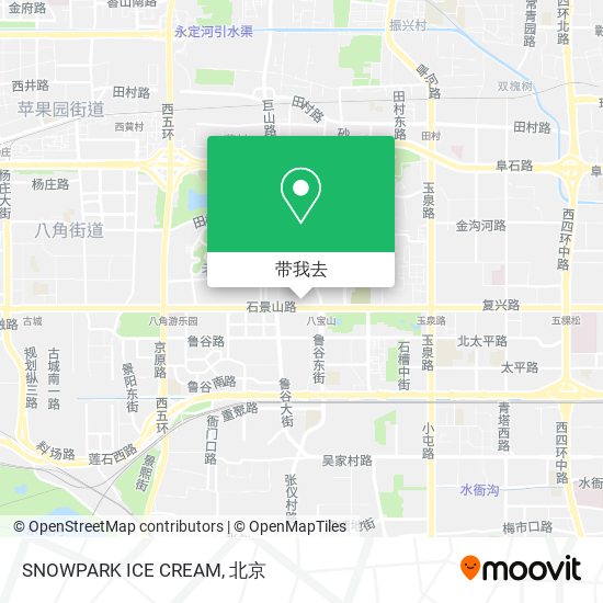 SNOWPARK ICE CREAM地图