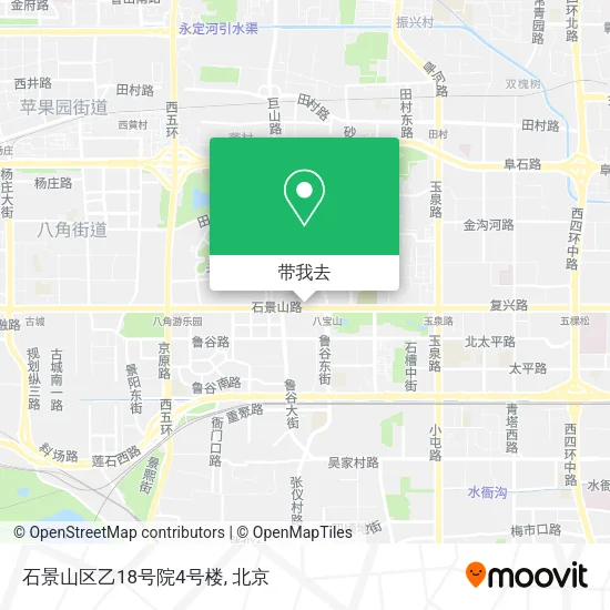 石景山区乙18号院4号楼地图