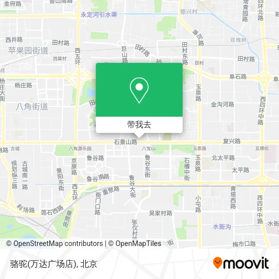 骆驼(万达广场店)地图