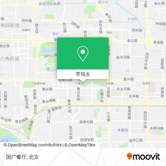 国广餐厅地图