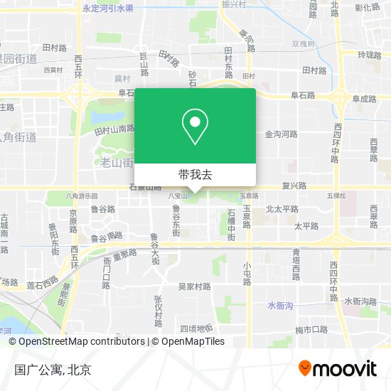 国广公寓地图