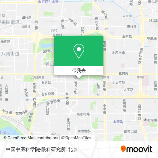 中国中医科学院-眼科研究所地图