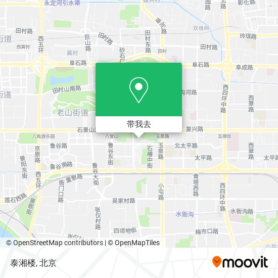 泰湘楼地图
