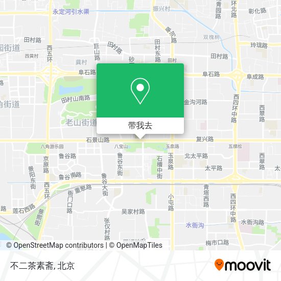 不二茶素斋地图