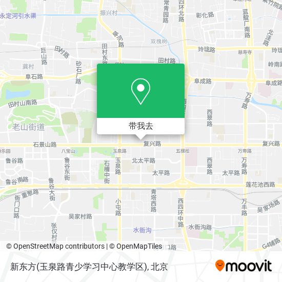 新东方(玉泉路青少学习中心教学区)地图
