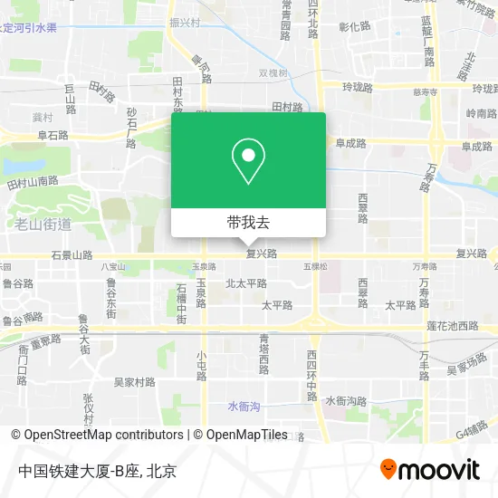 中国铁建大厦-B座地图